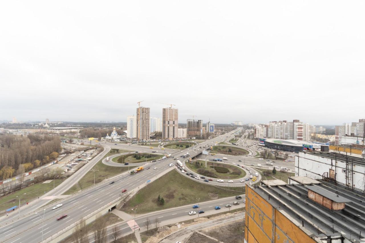 Красивая 1 Комнатная Квартира С Балконом На Теремках 252 Kiev Ngoại thất bức ảnh